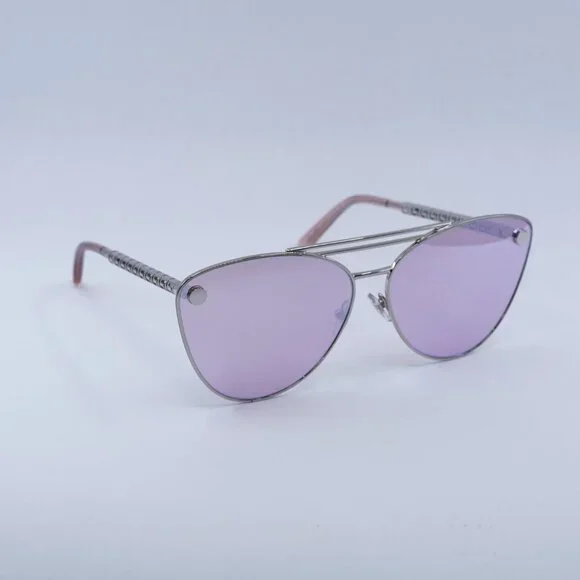 🕶️ New Versace VE2267 10007V Sunglasses - Silver Frame, Pink Lenses